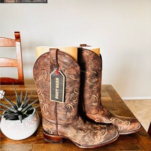 Boot Barn Women's Brown Lace Up Boots